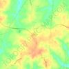 Somerville topographic map, elevation, terrain
