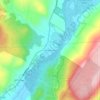 Westbrookville topographic map, elevation, terrain