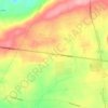 Black Horse topographic map, elevation, terrain