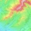 Walde SG topographic map, elevation, terrain