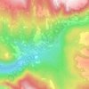 Paneveggio topographic map, elevation, terrain