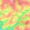 Binsfeld topographic map, elevation, terrain