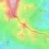 Cime de la Coste du Col topographic map, elevation, terrain