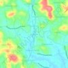 Kalikavu topographic map, elevation, terrain