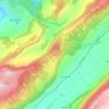 La Roche topographic map, elevation, terrain