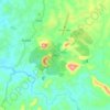 Doko topographic map, elevation, terrain