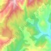 Suelves topographic map, elevation, terrain