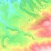 Zane topographic map, elevation, terrain
