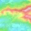 La Marchesaccio topographic map, elevation, terrain