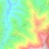 Çaldağ topographic map, elevation, terrain