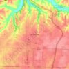 Bentonville topographic map, elevation, terrain