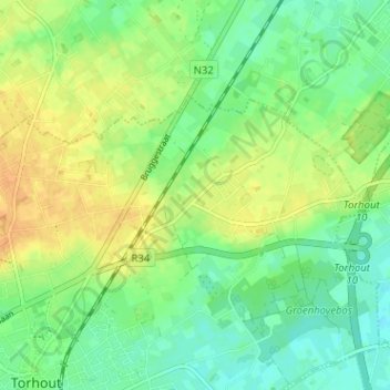 Maria-Assumpta topographic map, elevation, terrain