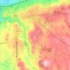 Les Hauts Vents topographic map, elevation, terrain