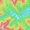 Unterlaussa topographic map, elevation, terrain