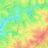 Providence Plantation topographic map, elevation, terrain