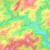 Menufontaine topographic map, elevation, terrain