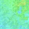 Waterchase topographic map, elevation, terrain