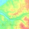 Empire City topographic map, elevation, terrain