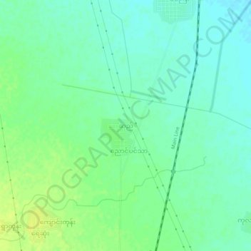 Se topographic map, elevation, terrain