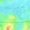 L'Angle topographic map, elevation, terrain