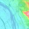 Tura topographic map, elevation, terrain