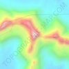 Kulang topographic map, elevation, terrain