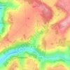 Le Vaumion topographic map, elevation, terrain