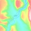San Rafael de Agostadero topographic map, elevation, terrain