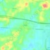 Dry Valley topographic map, elevation, terrain
