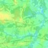 Crossroads topographic map, elevation, terrain