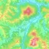 Miogliola topographic map, elevation, terrain