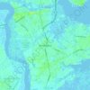 James Island topographic map, elevation, terrain