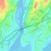 Naugatuck Junction topographic map, elevation, terrain