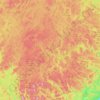 Matawinie topographic map, elevation, terrain