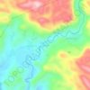 Ilihan topographic map, elevation, terrain