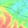 Hurionville topographic map, elevation, terrain