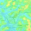 Ganehena topographic map, elevation, terrain