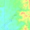 Cooperville topographic map, elevation, terrain