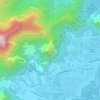Pedra Negra topographic map, elevation, terrain