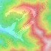 bash topographic map, elevation, terrain
