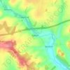 Easton topographic map, elevation, terrain