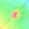 Tlacotepec topographic map, elevation, terrain