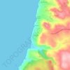 Porto Alabe topographic map, elevation, terrain