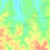 Glens Fork topographic map, elevation, terrain