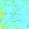 Sangatta topographic map, elevation, terrain