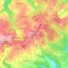 Grevels topographic map, elevation, terrain