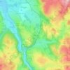 Fourneaux topographic map, elevation, terrain