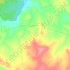 Cerro de las Pilas topographic map, elevation, terrain
