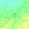 Yei topographic map, elevation, terrain