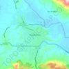 Moyobamba topographic map, elevation, terrain